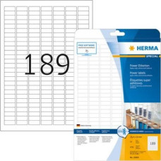 Herma Etykiety o dużej przyczepności A4, 25,4 x 10 mm, wykonane z papieru - 10900