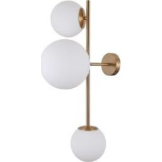 Italux Kinkiet Italux Kinkiet ścienny LED Ready do salonu nowoczesny Italux Vailante kule WL-31221-3-HBR