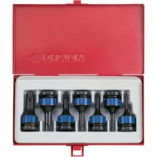 King Tony KOMPLET NASADEK UDAROWYCH 1/2 7SZTUK T25-T60 (1 KPL)