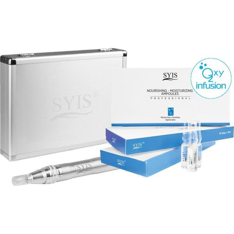 Syis SYIS - MICRONEEDLE PEN 05 SILVER + KOSMETYKI SYIS