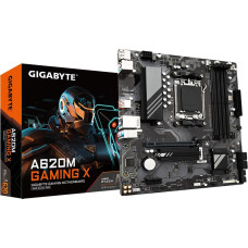 Gigabyte A620M GAMING X Motherboard - Supports AMD Ryzen 8000 CPUs, 8+2+1 Phases Digital VRM, up to 8000MHz DDR5 (OC), 1xPCIe 4.0 M.2, GbE LAN, USB 3.2 Gen 2