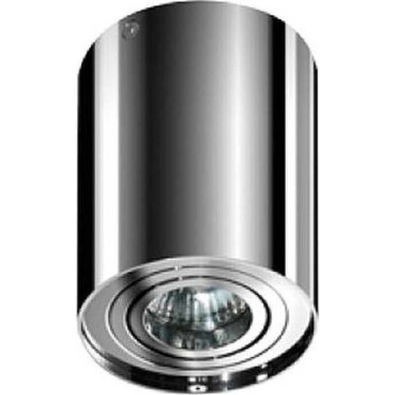 Azzardo Lampa sufitowa Azzardo Oprawa sufitowa walec chrom AZzardo Bross 1 AZ0857