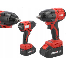 Yato KLUCZ UDAROWY BEZSZCZOTKOWY 18V 800Nm 2x4,0Ah