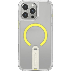 Skinarma Etui Skinarma Helix do iPhone 16 Pro     Magnetic Charging 360 Rotating Stand przezroczysty