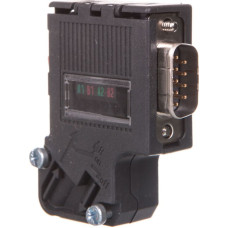 Siemens Wtyczka metalowa dla sieci PROFIBUS do 12 Mbit /s z prostym odprowadzeniem przewodów 6ES7972-0BA42-0XA0