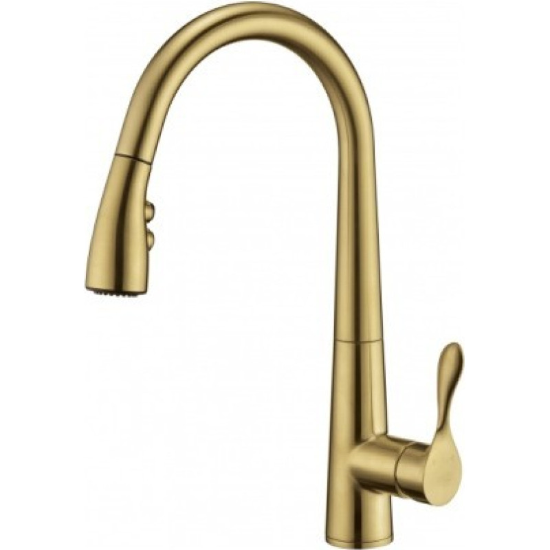 Bluewater Kitchen faucet with pull-out hose Blue Water Stabili, bronze color, 5901730615937