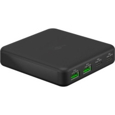 Goobay Wieloportowa ładowarka biurkowa USB-C™ PD GaN (65 W) czarny