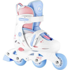 Nils Fun Skrituļslidas NJ1190 3IN1 SET INLINE/QUAD SKATES WHITE SIZE XS (26-29) NILS FUN