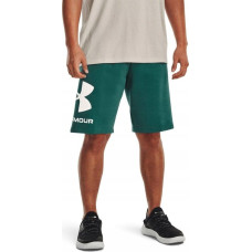 Under Armour Spodenki męskie Under Armour Rival FLC Big Logo Shorts zielone 1357118 722 S