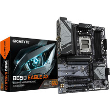 Gigabyte B650 EAGLE AX Motherboard - Supports AMD Ryzen 7000 CPUs, 12+2+2 Phases Digital VRM, up to 7600MHz DDR5 (OC), 1xPCIe 5.0 + 2xPCIe 4.0 M.2, Wi-Fi 6E 802.11ax, GbE LAN, USB 3.2 Gen2