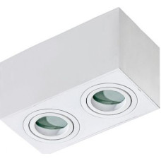 Azzardo Lampa sufitowa Azzardo Oprawa sufitowa kopuła biała AZzardo BRANT 2 SQUARE AZ2826