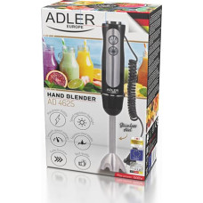 Adler AD 4625B Hand blender Stainless steel 1500 W Black