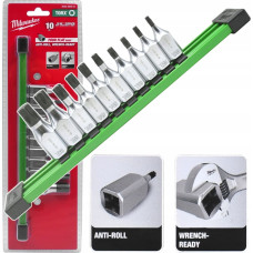 Hikoki MILWAUKEE SET OF SHANK SOCKETS 10 pcs. 3/8 TORX