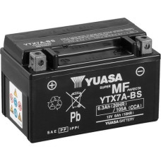 Moretti Akumulator AGM/Rozruchowy/Suchoładowany z elektrolitem (ograniczona sprzedaż konsumencka) YUASA 12V 6 3Ah 105A L+ Bezobsługowy elektrolit w zestawie 150x87x93mm Suchoładowany z elektrolitem YTX7A-BS