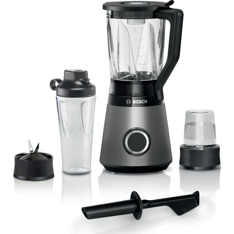 Bosch Serie 4 MMB6177S blender 1.5 L Tabletop blender 1200 W Black, Silver