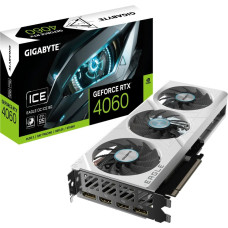 Gigabyte Karta graficzna Gigabyte GeForce RTX 4060 Eagle OC Ice 8GB GDDR6 (GV-N4060EAGLEOC ICE-8GD)