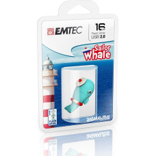 Emtec Sailor Whale pamięć USB 16 GB USB Typu-A 2.0 Niebieski