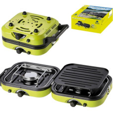 Meva Kuchenka turystyczna na kemping podwójna DUAL COMPACT + GRILL