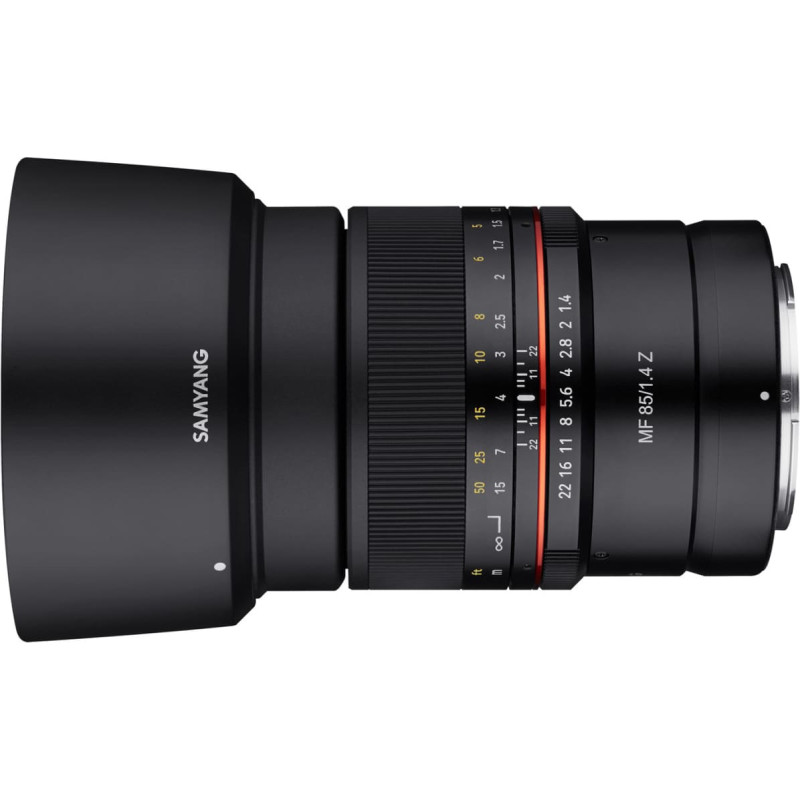 Samyang MF 85mm f/1.4 Z objektiiv Nikonile