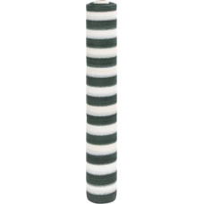 Vidaxl Siatka cieniująca, zielono-biała, 1,8x25 m, HDPE, 195 g/m