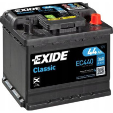 Exit Akumulator EXIDE 12V 44Ah/360A CLASSIC (P+ en) 207x175x190 B13 (rozruchowy)