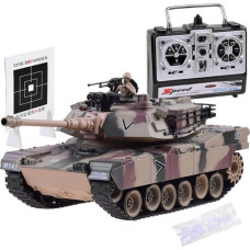 Jokomisiada REALISTYCZNY CZOŁG US M1A2 STRZELA +pilot RC0252MO