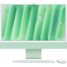 Apple iMac 24 inch: M4 10/10, 24GB, 512GB SSD - Green