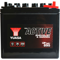 Yuasa Akumulator Kwasowy/Rozruchowy YUASA 12V 26Ah 250A P+ Bezobsługowy 187x127x181mm Uruchomiony 895 pasuje do: ARCTIC CAT PROWLER, CF MOTO CF, TRACKER, UF, ZF, HARLEY DAVIDSON FLH 500-1868 1979-2022