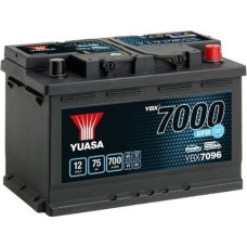 Maxgear Akumulator YUASA 12V 75Ah/700A START&STOP EFB YBX7000 EFB Start Stop Plus (P+ standardowy) 278x175x190 B13 (efb/rozruchowy)