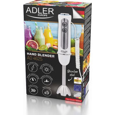 Adler AD 4625W Hand blender Stainless steel 1500 W White