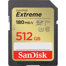 Sandisk mälukaart SDXC 512GB Extreme Plus