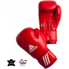 Adidas boksa cimdi ar AIBA apstiprinājumu sarkani - 12 oz