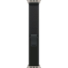 Apple Black Trail Loop 49 mm - S/M - Natural Titanium Finish