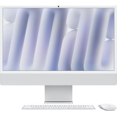 Apple Komputer Apple APPLE 24inch iMac with Retina 4.5K display Apple M4 chip with 8core CPU and 8core GPU 16GB 256GB SSD Silver