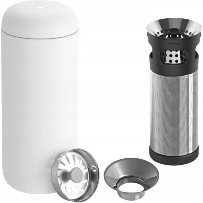 Fellow - Carter Infuser Set - Kubek Carter Move Mug Biały 473 ml + Zaparzacz Carter Infuser