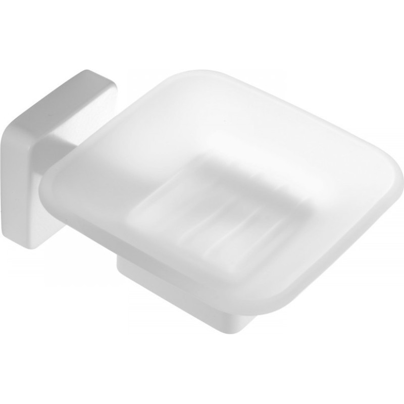 Kapitan Muilinė su laikikliu Kapitan QUATTRO 43 01 66, balta matinė