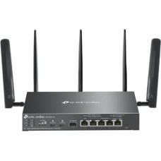 Tp-Link Omada 4G+ Cat6 AX3000 Gigabit VPN Gate with 4-Port PoE+PORT: 1× Gigabit SFP WAN/LAN Port, 1× Gigabit RJ45 WAN Port, 4× Gigabit WAN/LAN
