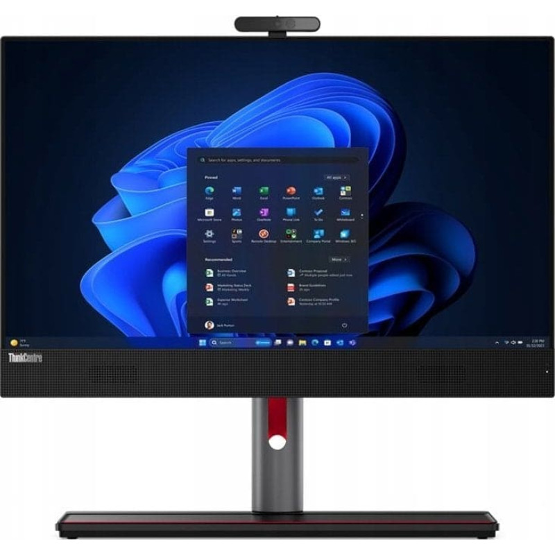 Lenovo Komputer Lenovo ThinkCentre M90a G5 Intel Core i5-14400 23.8inch FHD 8GB DDR5 512GB SSD M.2 UMA Slim DVD Rambo 9.0mm Wi-Fi 6E+BT W11P