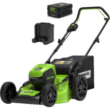 Greenworks Cordless mower 60V 4Ah 46 cm Greenworks GD60LM46HPK4  - 2502807UB