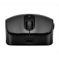 Hewlett-Packard HP 690 7M1D4AA QI-Charging wireless mouse with rechargeable battery black