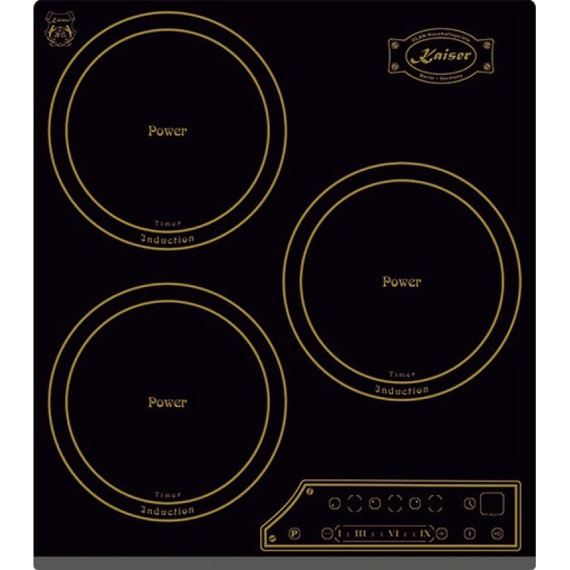 Kaiser Įmontuojama indukcinė kaitlentė Kaiser KCT 4795 FI AD, 45 cm pločio