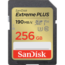 Sandisk mälukaart SDXC 256GB Extreme Plus