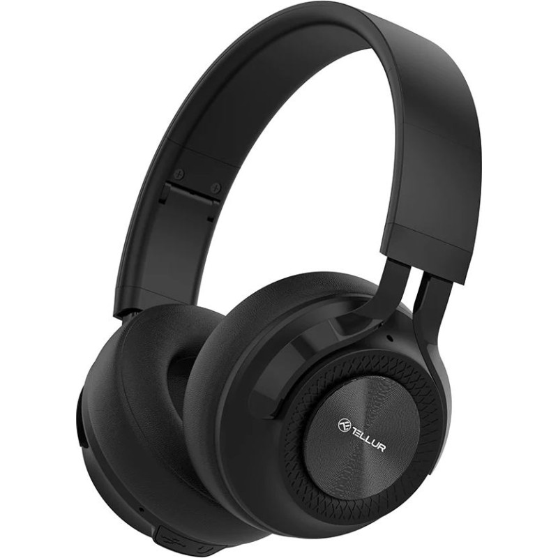 Tellur Feel Bluetooth Over-Ear Headphones Black