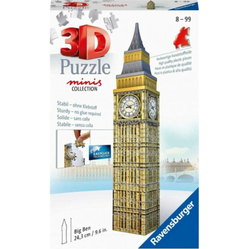 Ravensburger 3D Puzzle Mini: Big Ben (54pcs) (11246)