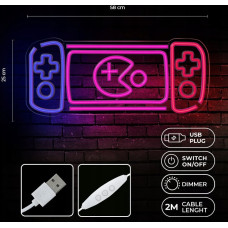Forever Light Neon PLEXI LED KONSOLA DO GIER multikolor FPNE27 Forever Light