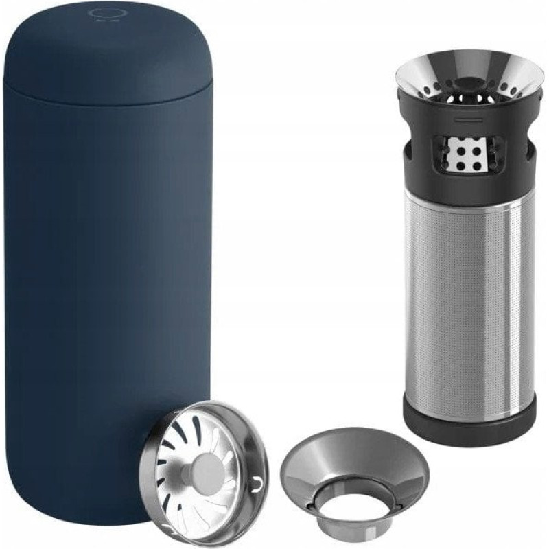 Fellow - Carter Infuser Set - Kubek Carter Move Mug Granatowy 473 ml + Zaparzacz Carter Infuser