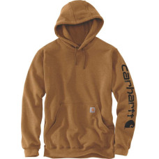 Carhartt Bluza Carhartt Midweight Signature Sleeve Brown