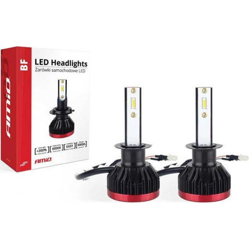 Amio Żarówki samochodowe LED BF Series AMiO H1