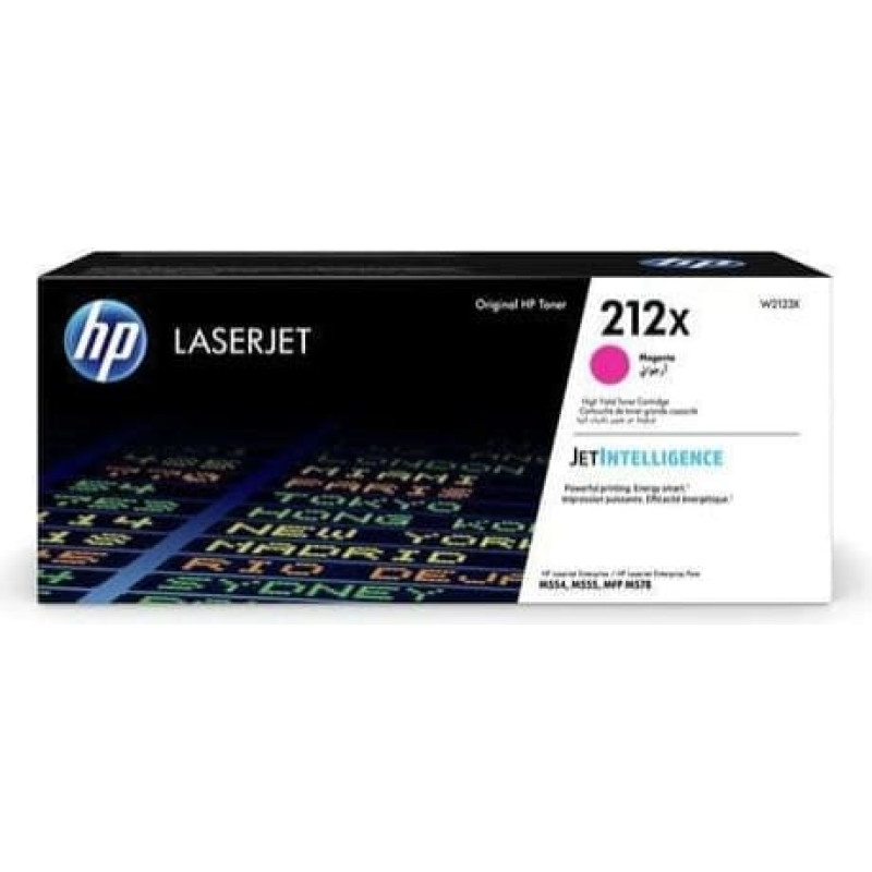 HP Toner nr 212XC W2123XC Magenta 10K W2123XC Magenta 10K