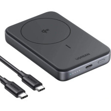 Ugreen PB761 Powerbank magnetyczny 10000mAh Qi2 30W  Magsafe + kabel USB-C czarny